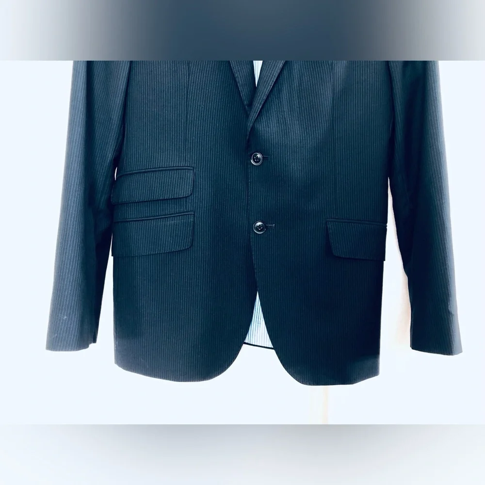 Banana Republic Blazer Sport Coat 40R Mens Modern Slim Fit Marzotto Italian Wool